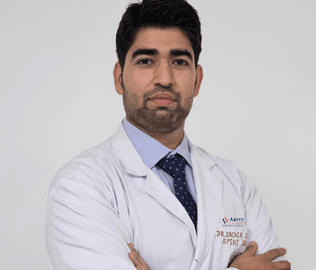 Best Spine Surgeon in Sec 90 Gurgaon Dr Sachin Sharma Aarvy Healthcare