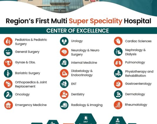Where Expertise Meets Care ✨Aarvy Healthcare – Region’s First Multi Super Speciality Hospital 🏥